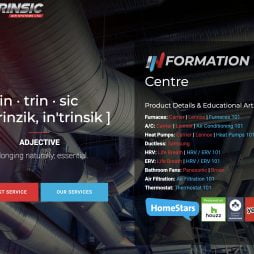 Intrinsic Air Systems | Freshworks Web Design